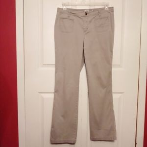 Chico's tan pants size 2 chicos, regular size 12
